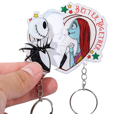 Porta llaves de amor en Halloween