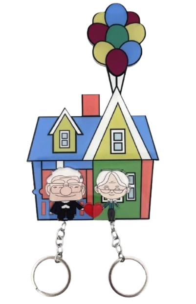 Porta llaves de amor en Halloween